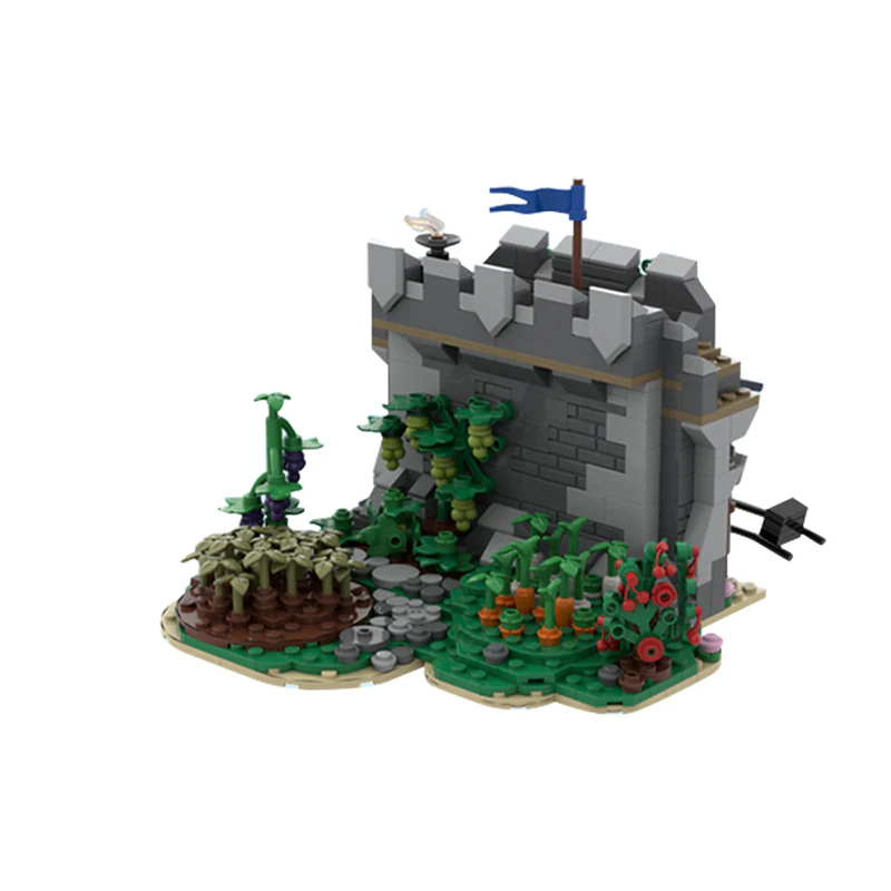 GOBRICKS MOC 155056 Expansion: rickyard & farmland - YWOBB