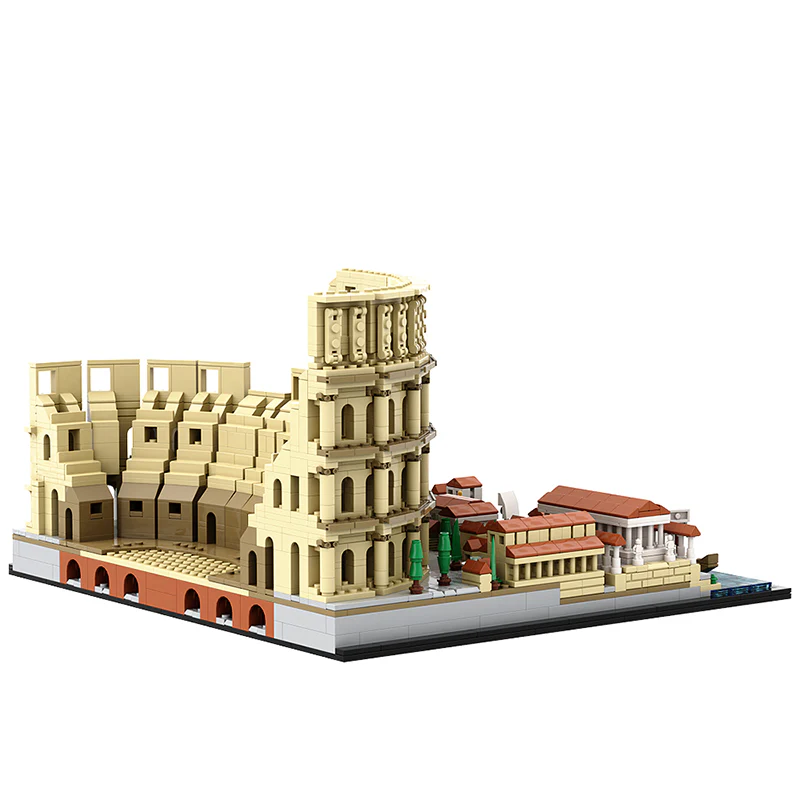 GOBRICKS MOC A1025 Colosseum - YWOBB