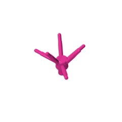 GOBRICKS GDS-1442 Plant Flower Stem with Bar and 6 Stems - YWOBB