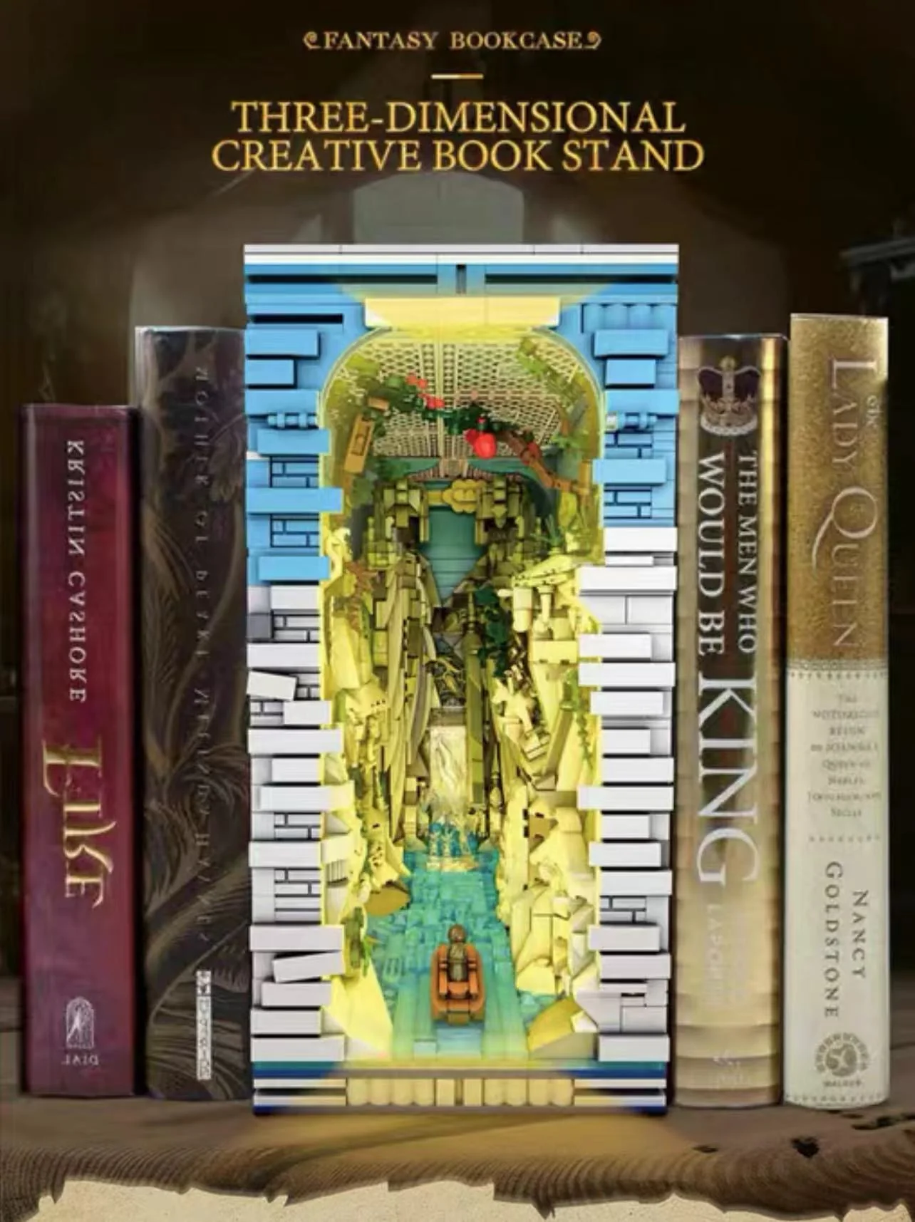 Reobrix 66039 Book Of The Kings Fantasy Bookcase - YWOBB