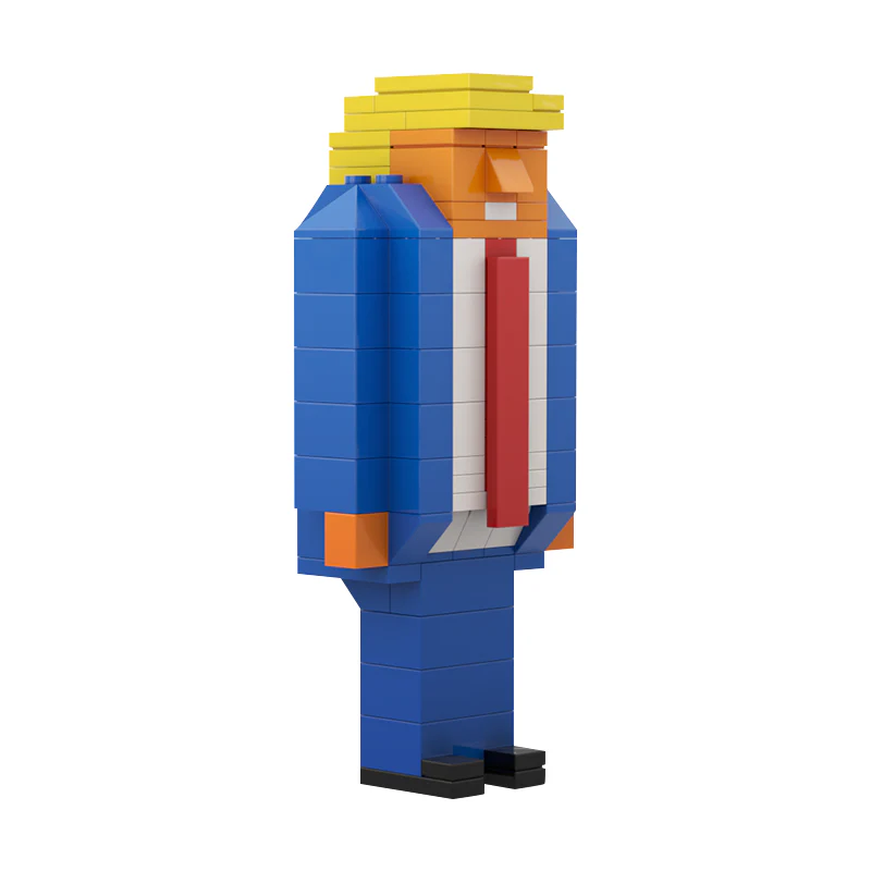 GOBRICKS MOC 185294 Donald Trump - YWOBB