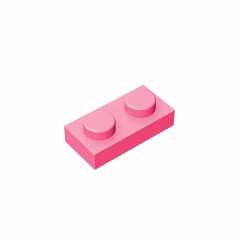GOBRICKS GDS-502 Plate 1 x 2 - YWOBB
