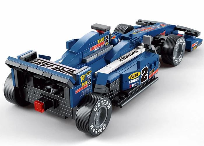 SLUBAN M38-B0353 The F1 Blue Racing Car - YWOBB