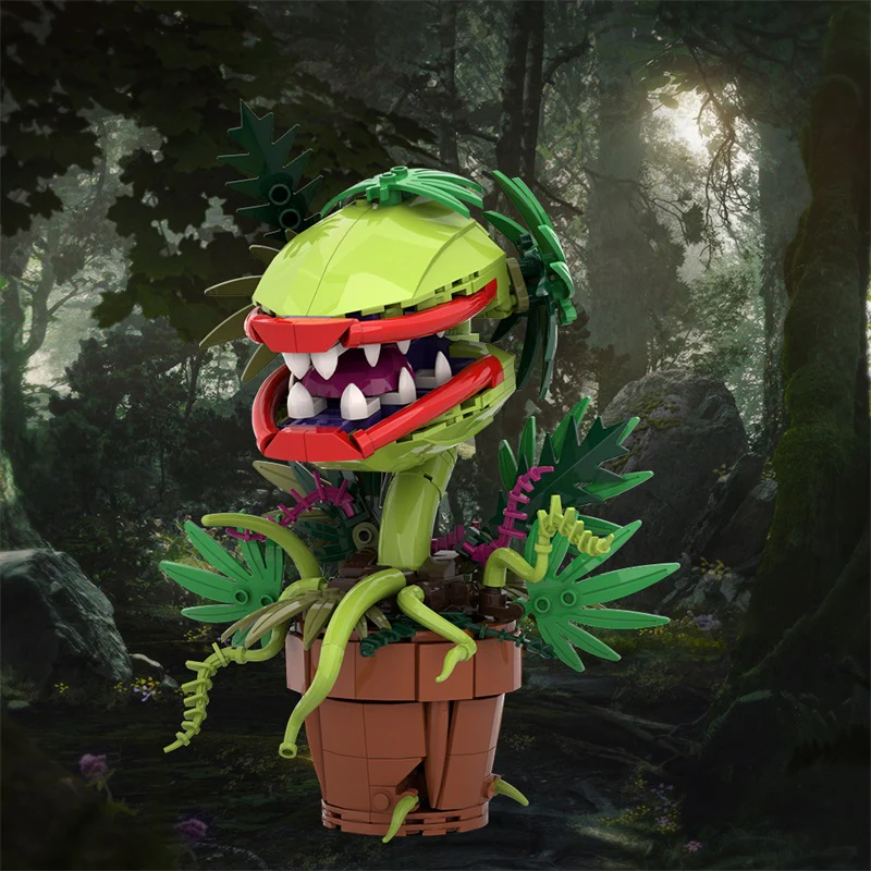 GOBRICKS MOC F-A0629 Audrey II - YWOBB