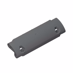 GOBRICKS GDS-1010 Panel Curved 11 x 3 with 2 Pin Holes through Panel Surface - YWOBB