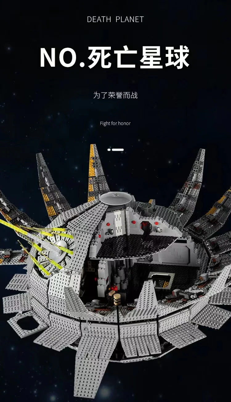 Mould King 21034 Death Star OVP US Warehouse Version - YWOBB