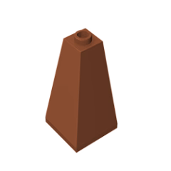 GOBRICKS GDS-733 Slope 75 2 x 2 x 3 Double Convex - YWOBB