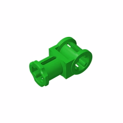 GOBRICKS GDS-931 Axle Connector with Axle Hole - YWOBB