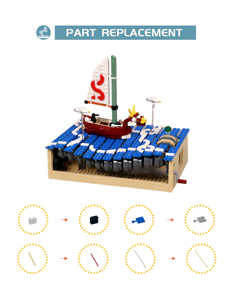 MOC 113519 Adventure On The Great Sea - YWOBB