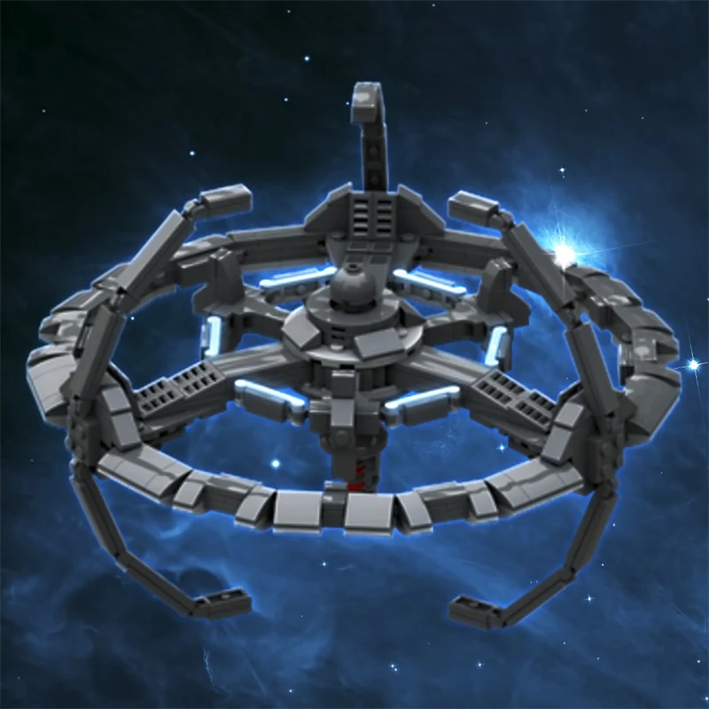 GOBRICKS MOC 64886 Deep Space Nine - YWOBB