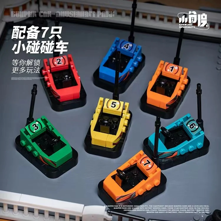 Small Angle JD037 Amusement Park Bumper Car - YWOBB