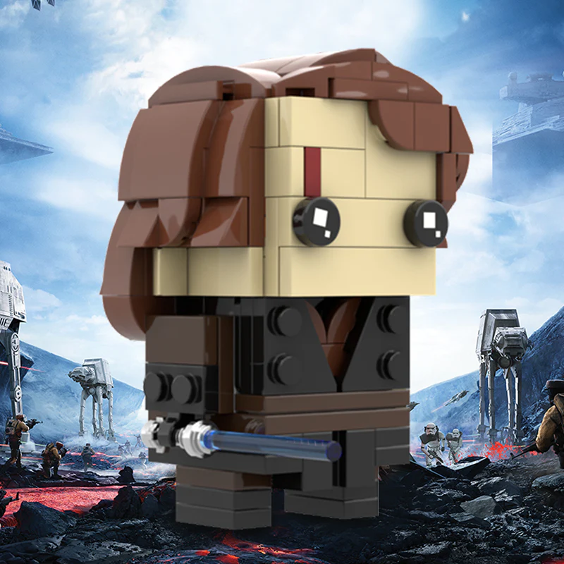 GOBRICKS MOC 74200 Anakin Brickheadz - YWOBB