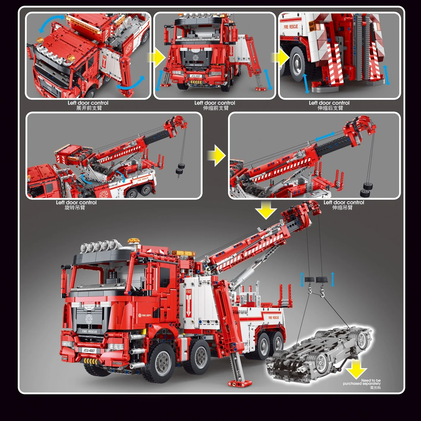 TGL T4007 Fire Truck - YWOBB