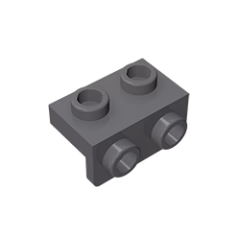 GOBRICKS GDS-640 Bracket 1 x 2 - 1 x 2 - YWOBB