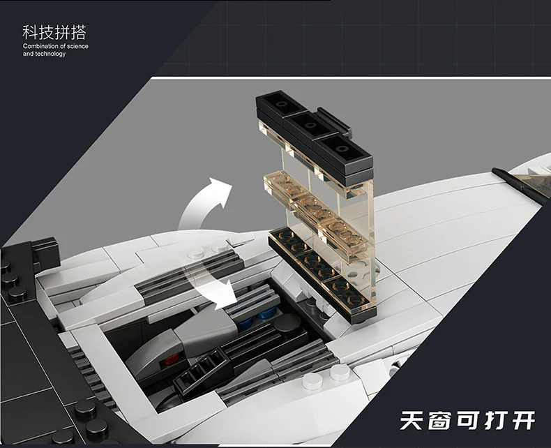 Mould King 10004 Bugatti 110 - YWOBB