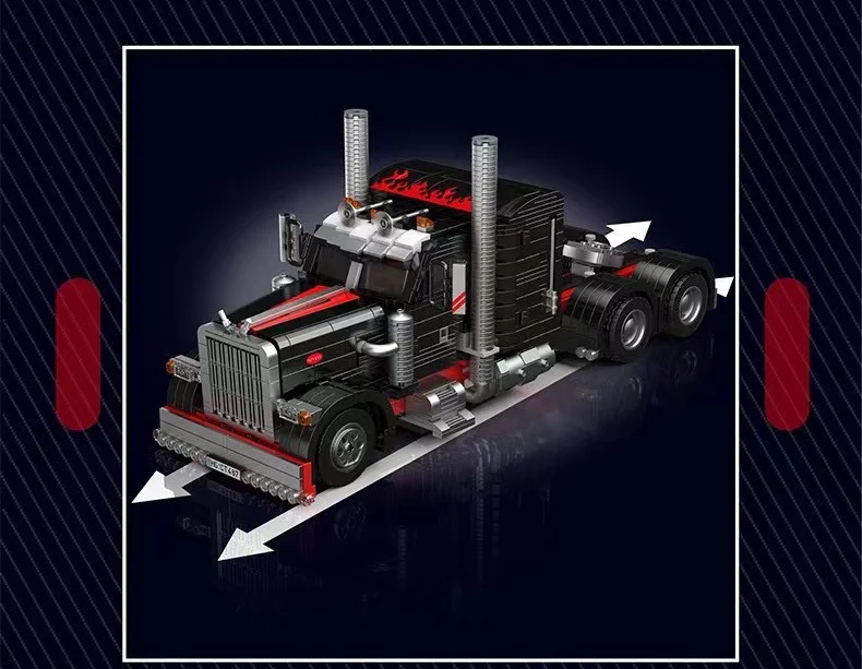 Mould King 10037 American Truck - YWOBB