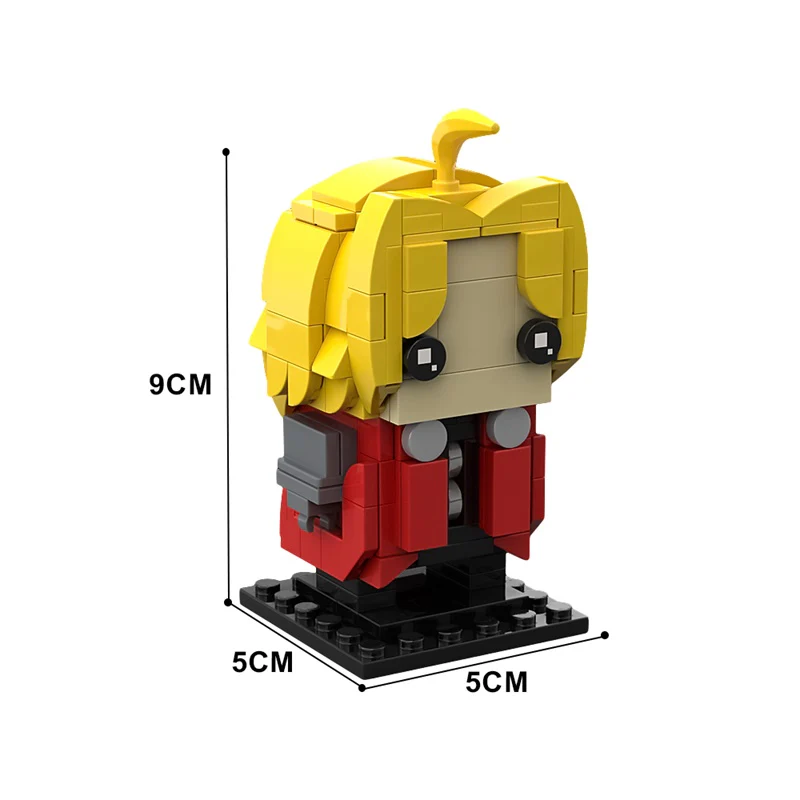 GOBRICKS MOC 162364 Fullmetal Alchemist: Edward