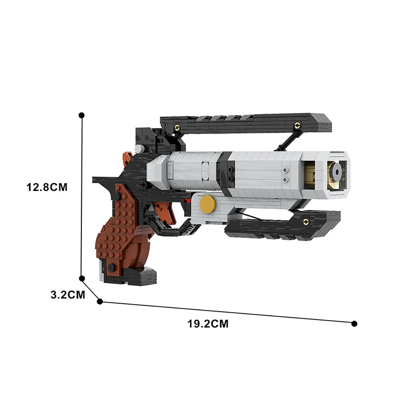 GOBRICKS MOC 3961 Apex Legends & Titanfall 2 Wingman Revolver - YWOBB