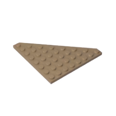 GOBRICKS GDS-700  Plate 8 x 8 Cut Corner - YWOBB