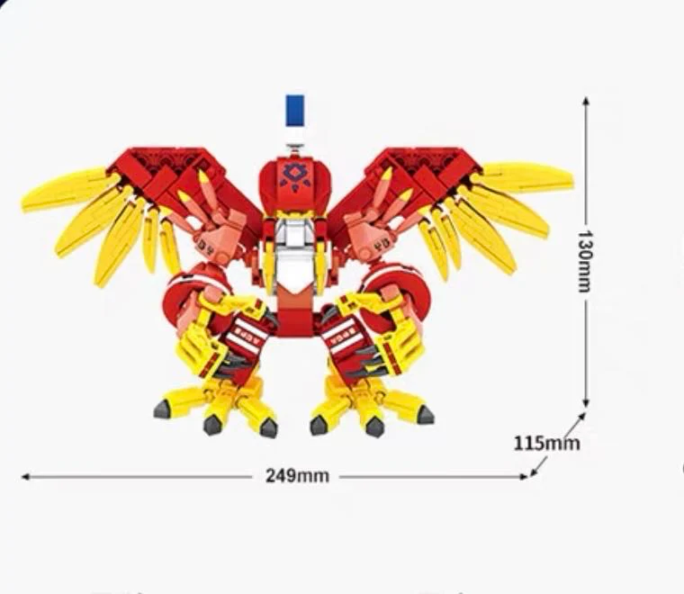 SEMBO 609317 - 609320 Digimon Adventure - YWOBB