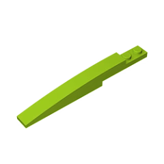 GOBRICKS GDS-950 Slope, Curved 10 x 1 - YWOBB