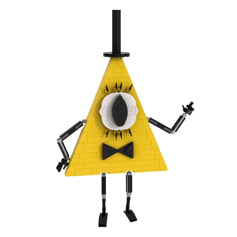 GOBRICKS MOC 175772 Bill Cipher - Gravity falls - YWOBB