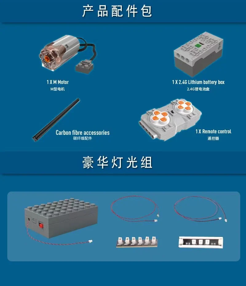 Mould King 11006 Ferris Wheel with Lights OVP EU Warehouse Version - YWOBB