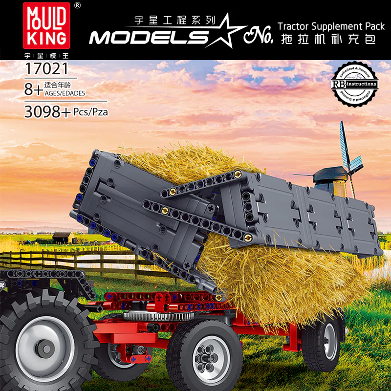 Mould King 17021 Tractor Supplement Pack 4 IN 1 - YWOBB