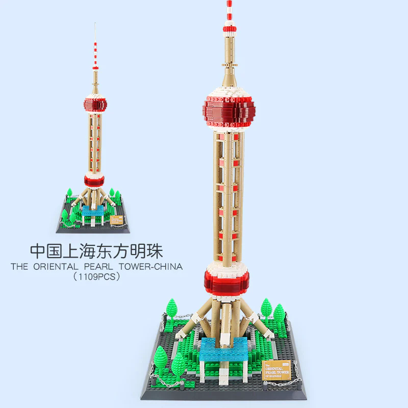 WANGE 5224 Shanghai Oriental Pearl TV Tower - YWOBB