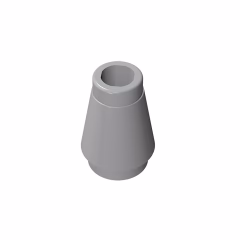 GOBRICKS GDS-606 Cone 1 x 1 without Top Groove - YWOBB