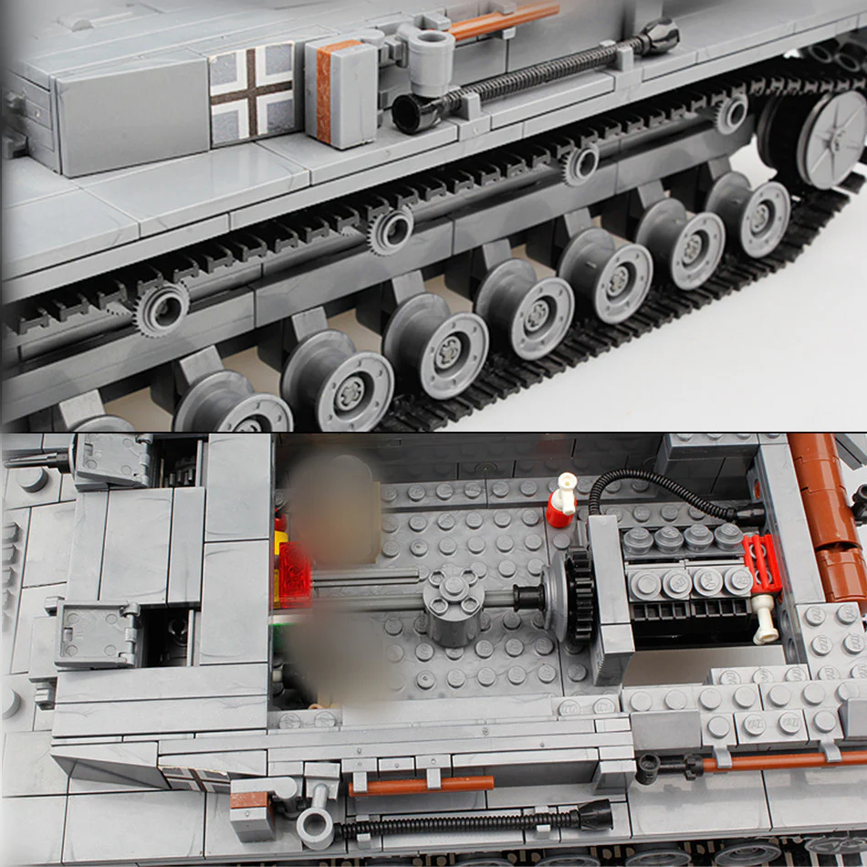 KAZI KY 82010 The Germany Armored Tanks Panzer IV F2 Type - YWOBB