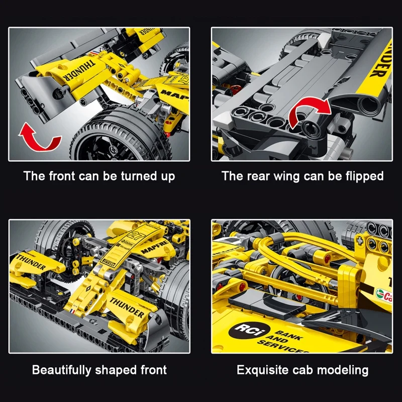 Mork 023004-023009 F1 Racing Cars - YWOBB