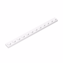 GOBRICKS GDS-508 Plate 1 x 12 - YWOBB