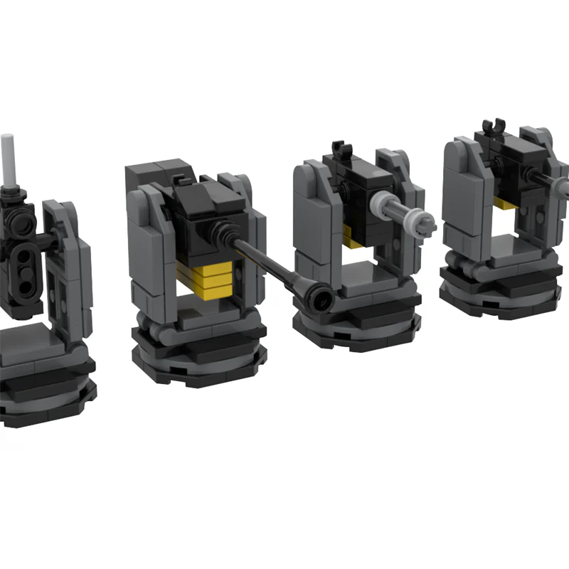 GOBRICKS MOC 185781 Helldivers 2 Sentry Stratagems - YWOBB
