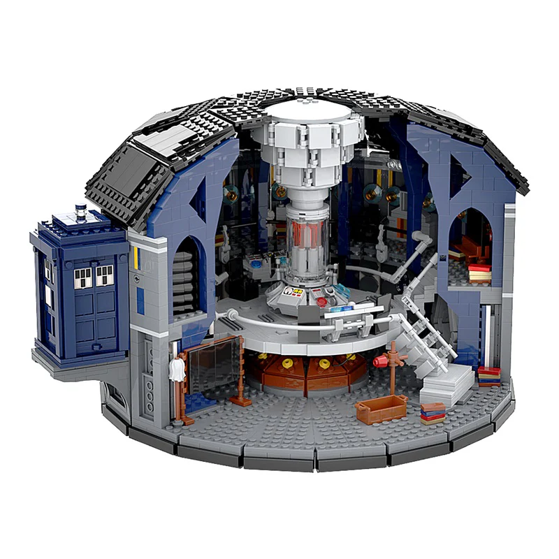 GOBRICKS MOC 165912 Doctor Who - 12th doctor Tardis - YWOBB