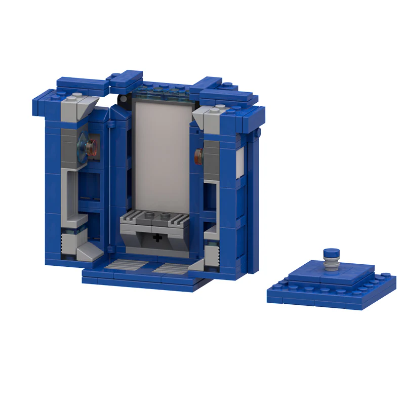 MOC C9095 Doctor Who Phone Booth - YWOBB