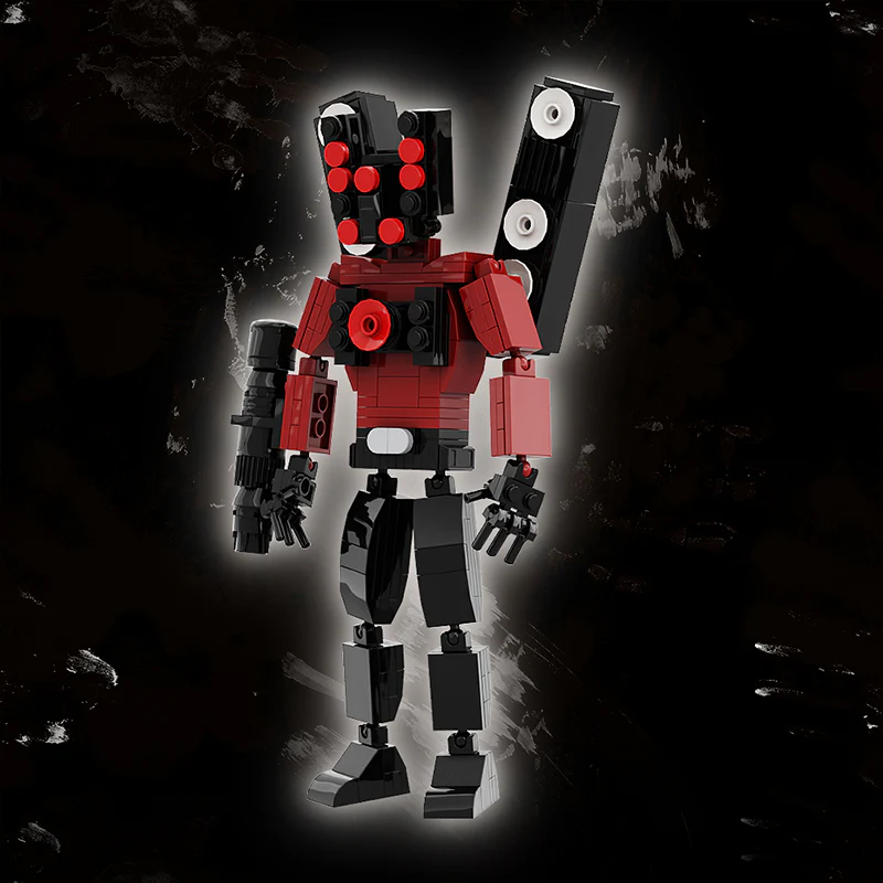 GOBRICKS MOC A0983Y04 audio giant - YWOBB