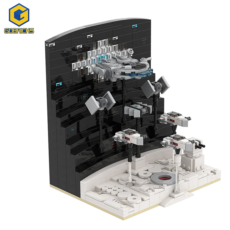 GOBRICKS MOC A0156Y04 Micro Episode IV :BATTLE - YWOBB