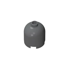 GOBRICKS GDS-1049 Round 2 x 2 x 1 2/3 Dome Top - YWOBB