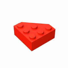 GOBRICKS GDS-600 Wedge 3 x 3 Facet - YWOBB