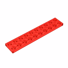 GOBRICKS GDS-514 Plate 2 x 10 - YWOBB