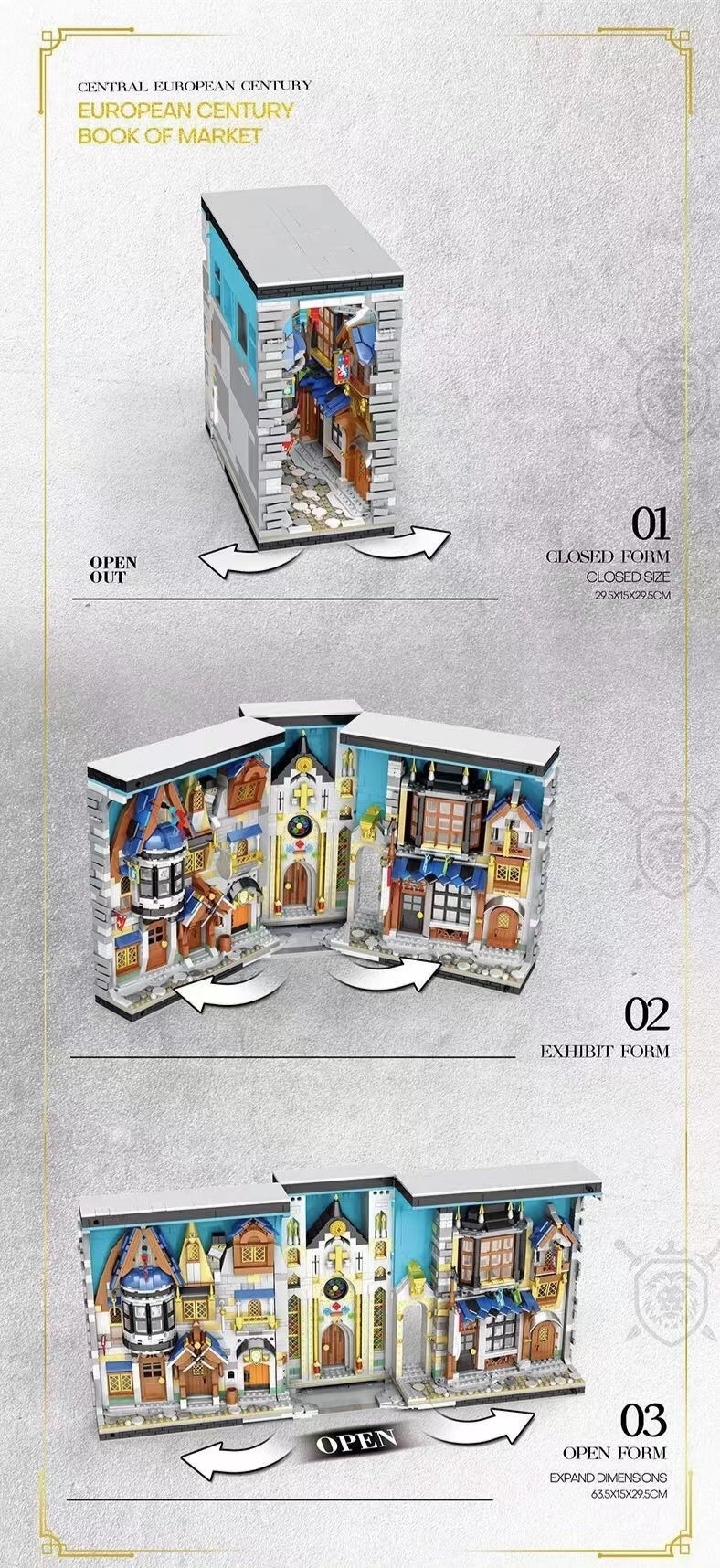 Reobrix 66026 Medieval Market Street View - YWOBB