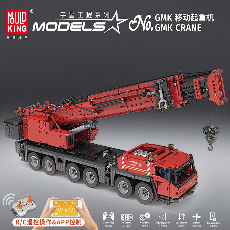 Mould King 17013 RC Grove GMK Crane OVP EU Warehouse Version - YWOBB