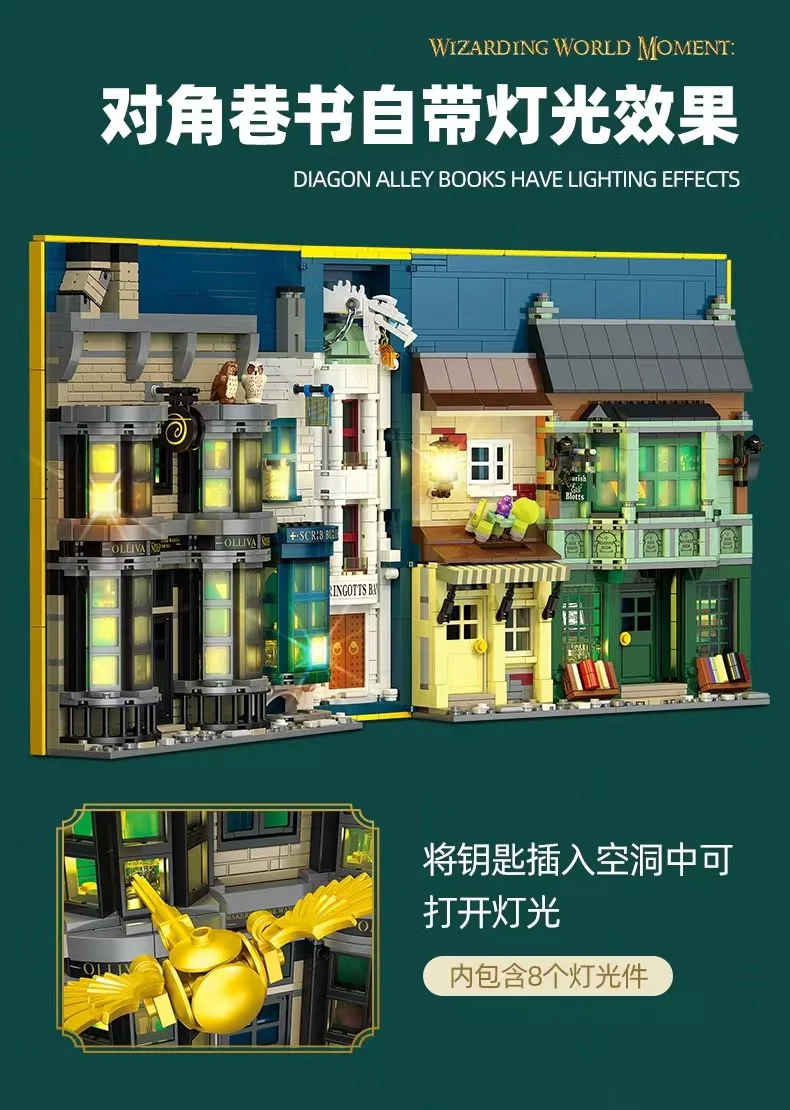 STAR JJ9058 Harry Potter Diagon Alley Books - YWOBB