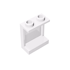 GOBRICKS GDS-785 Panel 1 x 2 x 2 with Side Supports - Hollow Studs - YWOBB