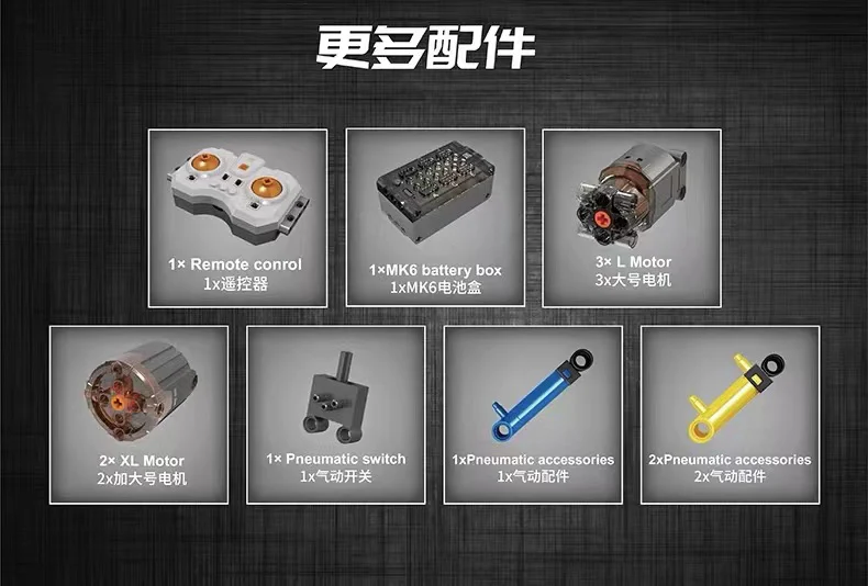 Mould King 17029 Container Truck - YWOBB