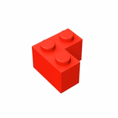 GOBRICKS GDS-572 Brick 2 x 2 Corner - YWOBB