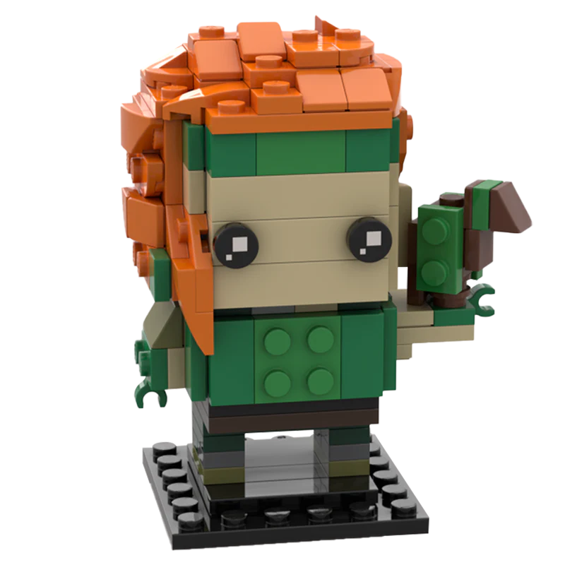 GOBRICKS MOC 116276 VALORANT Skye Brickheadz - YWOBB