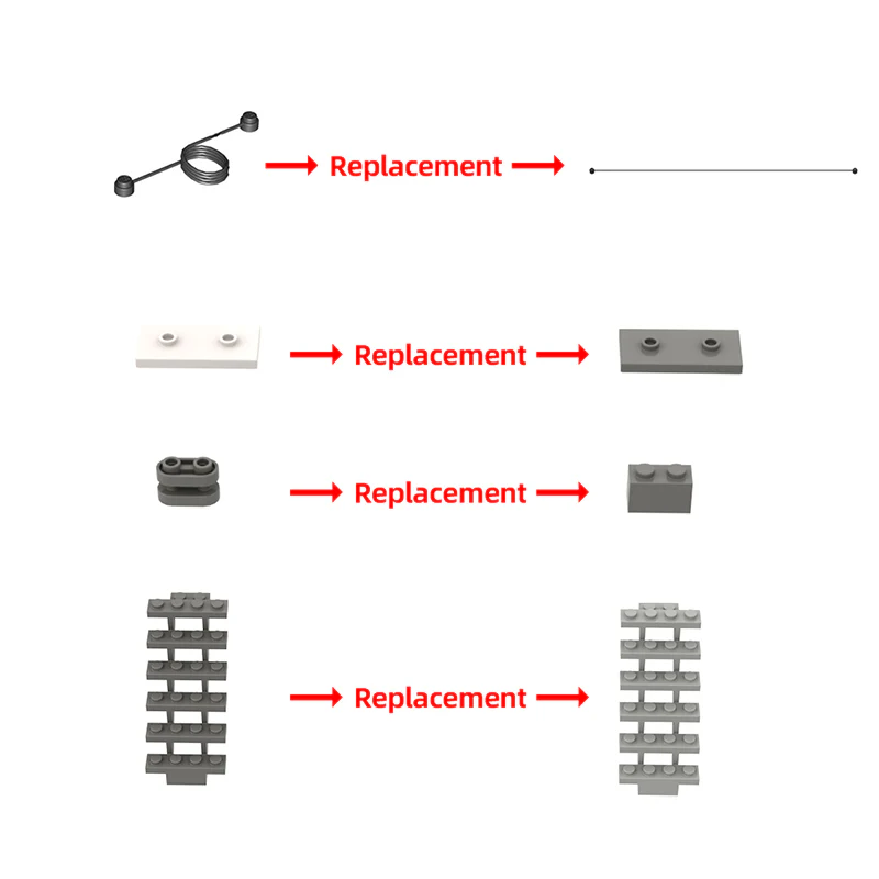 GOBRICKS MOC 116457 Building of the Great Pyramid - YWOBB
