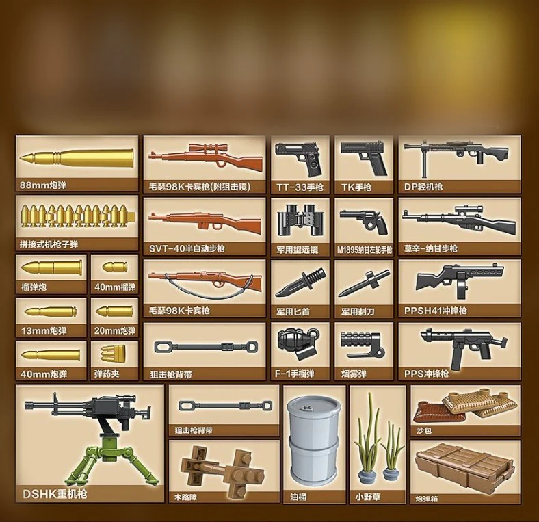 Quanguan 100078 WWII Soviet artillery - YWOBB